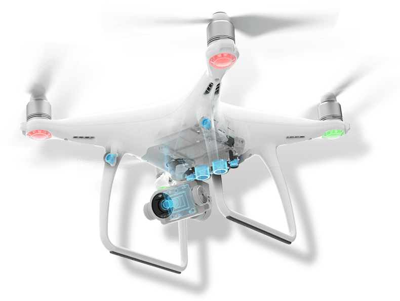 inspeção e topografia com drone